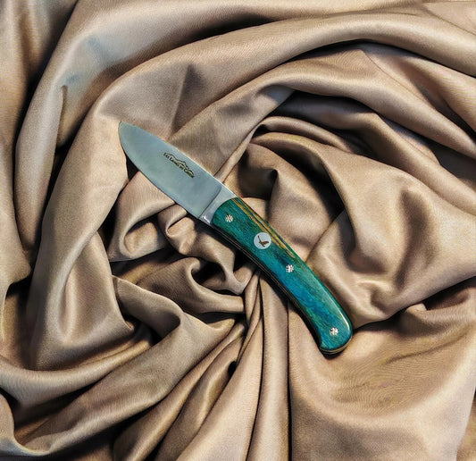 Le Charvay Prestige en Hêtre Echauffé Stabilisé Bleu
