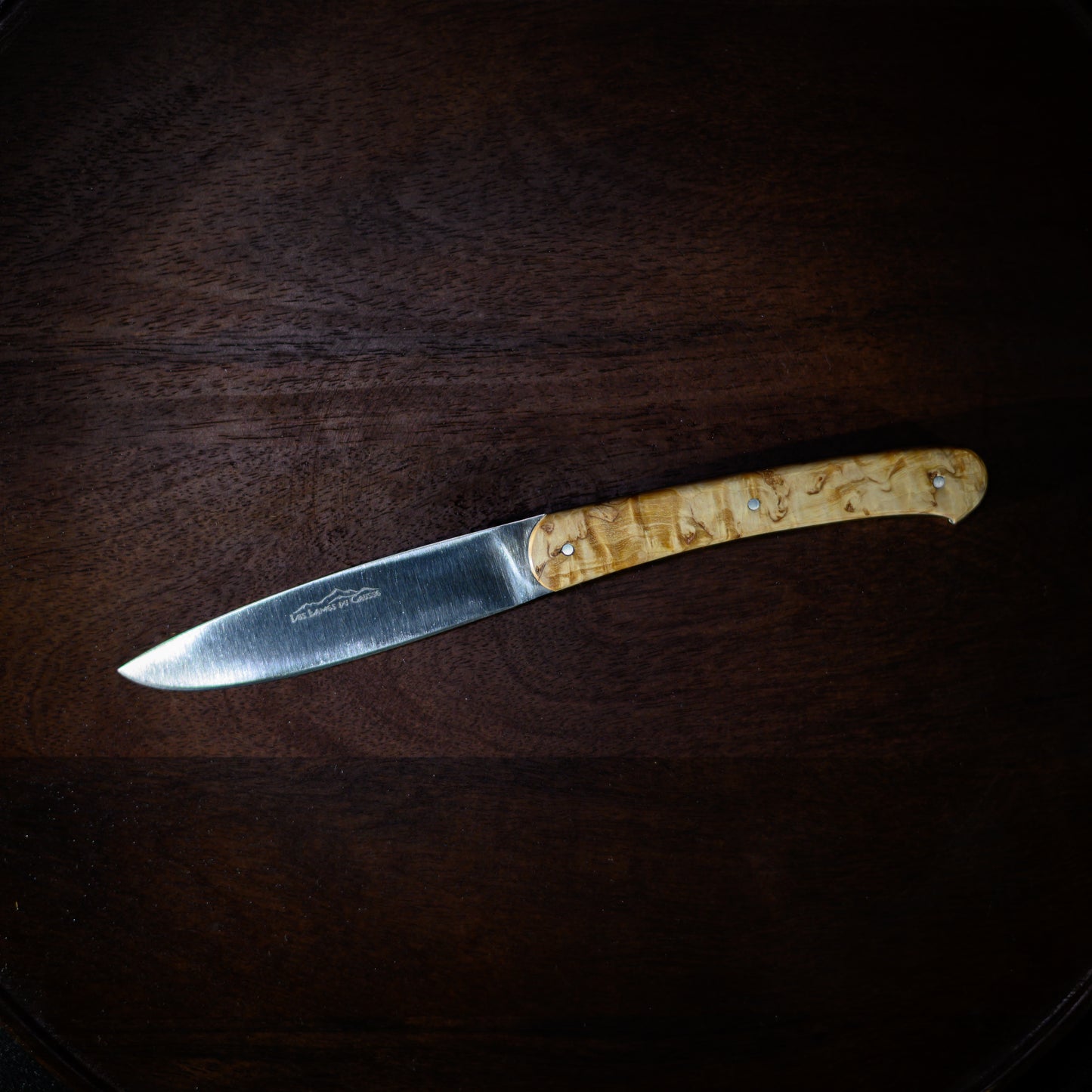 Coffret de 6 Couteaux de Table - Bouleau Madré
